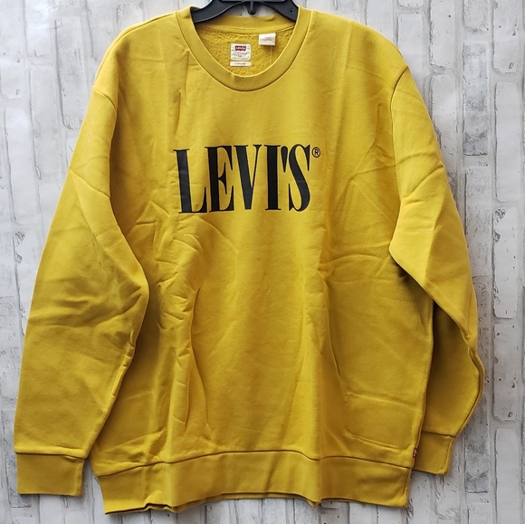 New LEVI'S Graphic Crewneck Sweatshirt, Size XXL - Picture 1 of 8